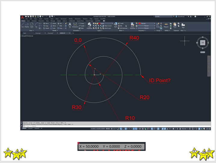 I'd Point Command Passatempo 29… ID Point – Dicas CAD Rosa Katori